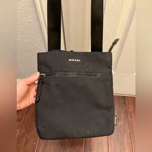 Diesel Men Shoulder Bag/Crossbody Unisex Good condition 24x3x26cm Luxury Stylish